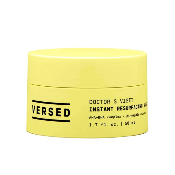 New Versed Doctors Visit Instant resurfacing mask 50ml glycolic & salicylic acid - Picture 2 of 9
